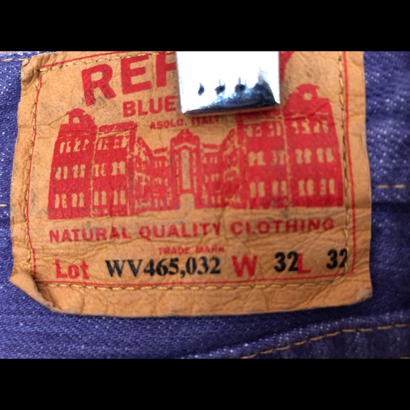 Vtg Replay Bootcut Distressed Jeans Italy NWTs - Picture 4 of 7